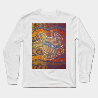 Turtle Feeding Long Sleeve T-Shirt